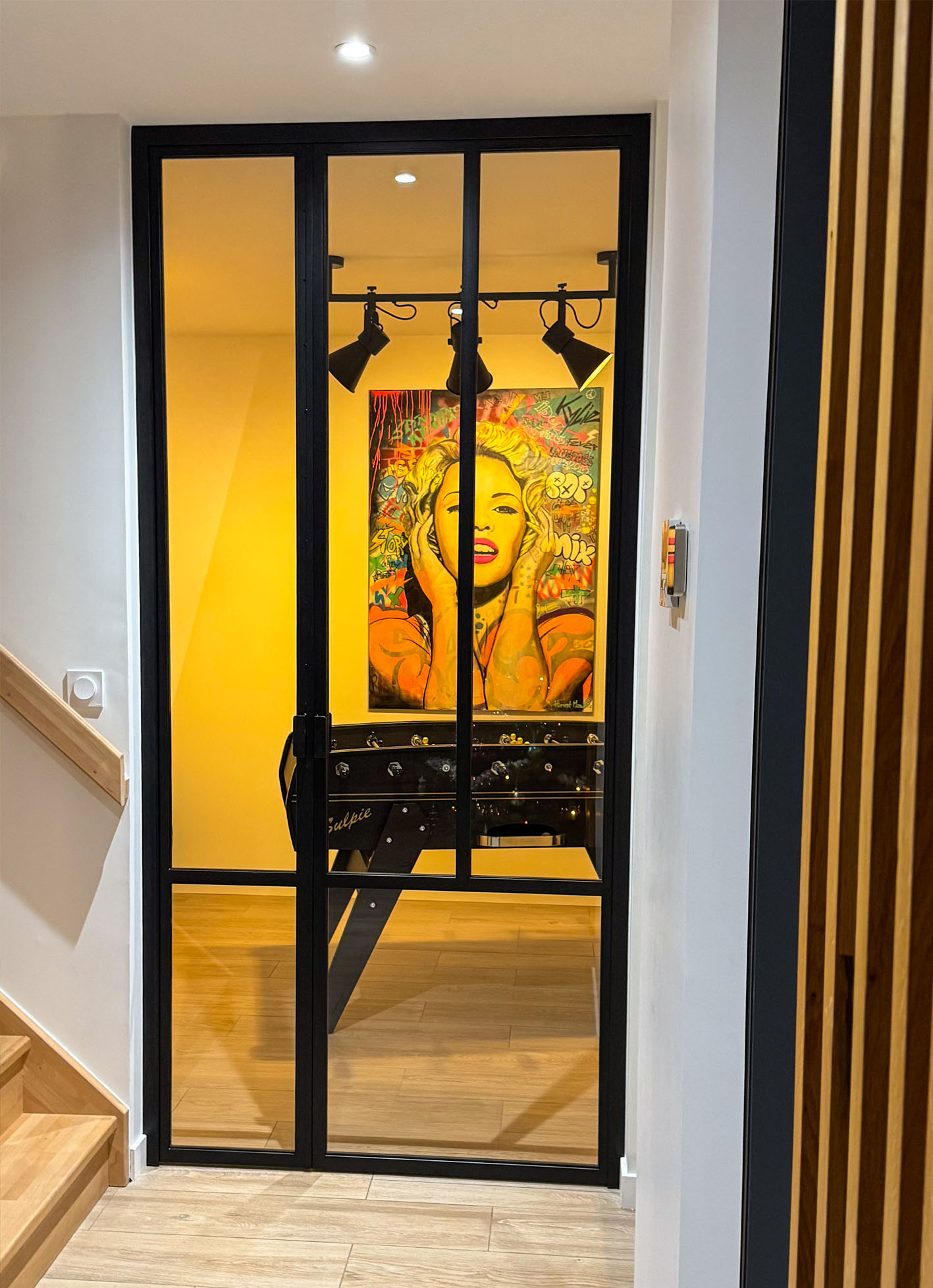 porte intérieure acier